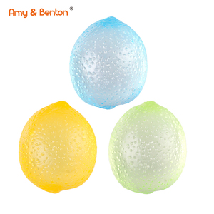 Palline Antistress a Forma di Limone, Giocattoli Morbidi in Plastica Non Tossica, Antistress Sensoriali, Squishies a Forma di Frutta, Gadget per Feste per Bambini - Product Image 3