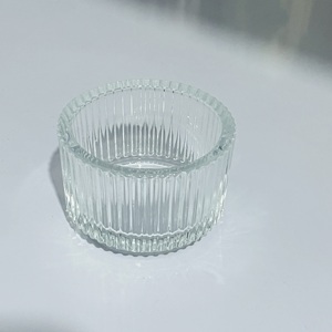 Bocaux et supports pour bougies en <span class=keywords><strong>verre</strong></span> miniatures tendance, prix compétitif, achat en gros, contenants colorés pour bougies chauffe-plat - Product Image 6