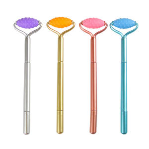 Stylo à bille en métal noir 0,5 mm pour étudiants créatifs, design original et original, stylo anti-stress pour la décompression - Product Image 5