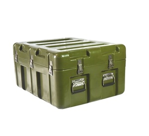 Caja de Transporte Resistente de Plástico Grande Modelo DF 1, Contenedor de Almacenamiento de Carga con Ruedas - Product Image 2