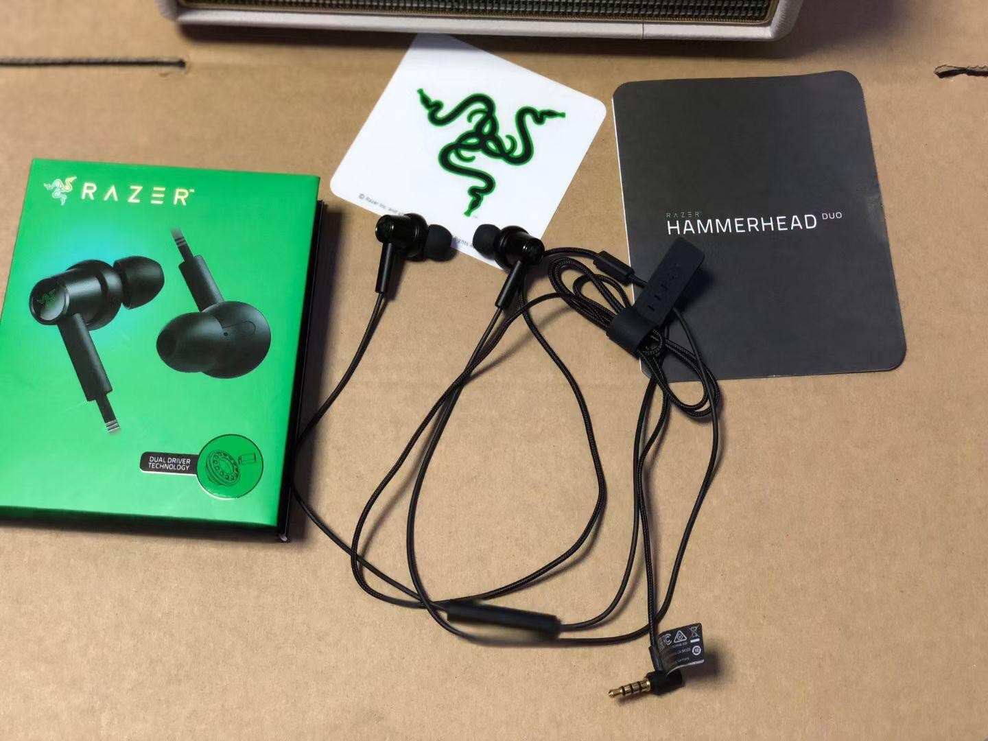 Factory 100% Original Stock Razer Hammerhead Duo Without Noise