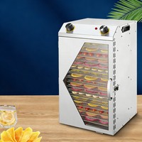 Deshidratador de Frutas de Alta Calidad de 50 Capas, Envío Rápido, Deshidratador Comercial para el Procesamiento de Frutos Secos y Hierbas