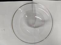 Yuntuo, cubierta de cúpula óptica de 4,7 "para cámara hemisférica, cubierta de lente transparente, carcasa de cámara de seguridad de repuesto, accesorio CCTV