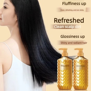 Shampooing 2-en-1 Volumisant Anti-Casse au Gingembre 500ml Hydratant Rafraîchissant pour Cheveux Normaux Femme - Product Image 3