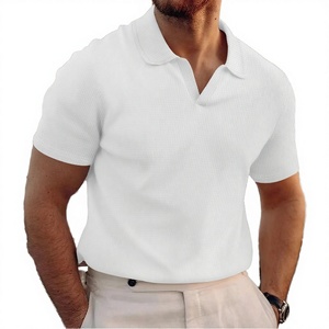 T-shirt décontracté pour homme, style vintage, respirant, imprimé léopard, avec poches, en tissu tricoté, coupe oversize, manches courtes, pour l'été - Product Image 2