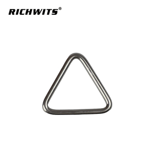 Gian lận phụ kiện phần cứng tam giác đều vòng thép không gỉ tam giác vòng - Product Image 1