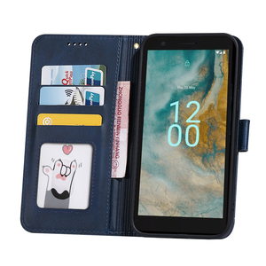 เคสโทรศัพท์แม่เหล็กแบบฝาพับหนังสำหรับ Nokia G22 C22 C12 Plus Pro C32 XR21 G42 G310 C300 C210 C110พร้อมฝาครอบป้องกัน PU - Product Image 2