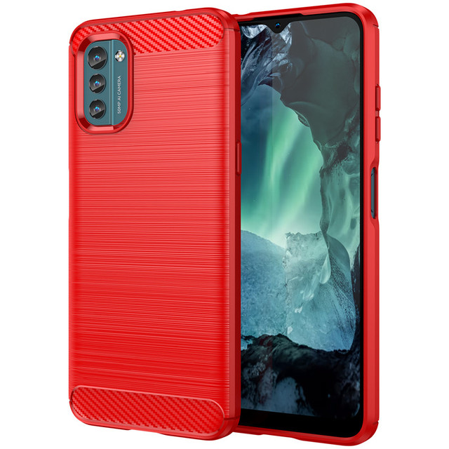 Rugged Phone Case Soft TPU Black Matte Protection Case for Nokia C21 Plus G21 G11 G50 X100 XR20 Shockproof Cover Cases