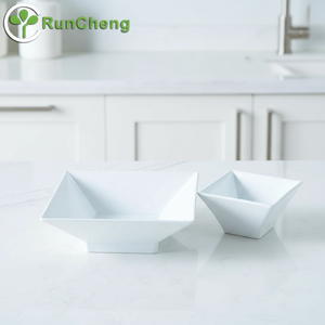 三聚氰胺中式方碗，环保耐用，轻便防刮，适合酒店餐饮 - Product Image 1