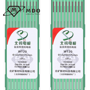 Aghi in Tungsteno Rossi da 150mm per Saldatura ad Arco Argon di <span class=keywords><strong>Gioielli</strong></span>, Elettrodi in Tungsteno WT20 per Saldatura TIG, Bacchette in Tungsteno per Saldatura TIG - Product Image 6