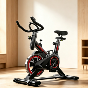 Vélo de spinning d'intérieur compact à <span class=keywords><strong>prix</strong></span> abordable, vente en gros usine, volant d'inertie de 3, 4, 6 ou 8 kg en option, vélo d'exercice unisexe pour fitness et gym - Product Image 1