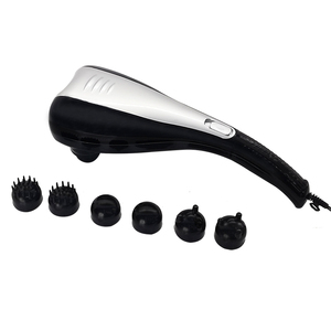 Peinture en aérosol noire Masajeador <span class=keywords><strong>Masseur</strong></span> Bâton de massage Muscles du corps <span class=keywords><strong>Masseur</strong></span> de vibration électrique - Product Image 1