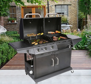 Parrilla <span class=keywords><strong>de</strong></span> Gas para Exteriores <span class=keywords><strong>de</strong></span> Acero Inoxidable <span class=keywords><strong>de</strong></span> Alta Calidad, con Encendido Automático y 3 Quemadores, para Jardín - Product Image 2