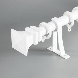 <span class=keywords><strong>Tringle</strong></span> à rideaux romaine en alliage d'aluminium de 6,7 mètres de long, robuste, avec accessoires pour rideaux de chambre - Product Image 4