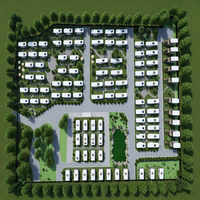 Capsule spatiale multifonctionnelle : Conteneur stable et robuste pour projets de chambres d'hôtes en écotourisme rural