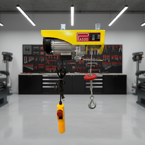 Atacado de Fábrica na China: Guincho Elétrico de Cabo de Aço Pequeno/Mini com Capacidade de 250kg, 500kg e 1000kg, com Motor 110V/220V - Product Image 4