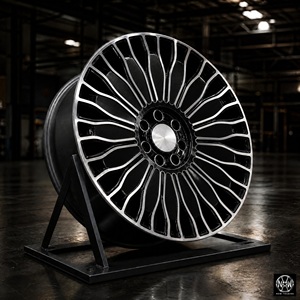 Nouvelles jantes de remplacement directes Mercedes - Jantes complètes personnalisées OEM approuvées DOT 5x112mm ET35 36 39 <span class=keywords><strong>43</strong></span> en alliage forgé noir usiné - Product Image 4