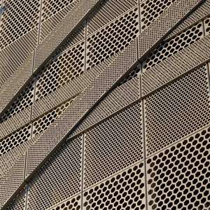 Grille de haut-parleur en métal perforé en laiton de qualité supérieure avec services de découpe, soudage et pliage pour usage décoratif - Product Image 3