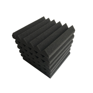 Высокая плотность и огнестойкие акустические панели звукоизоляционные панели пены черный - Product Image 6