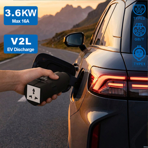 Adaptateur V2L Type 1 personnalisé pour le marché américain Hyundai Kona Kia <span class=keywords><strong>Niro</strong></span> <span class=keywords><strong>EV</strong></span> – Connecteur véhicule-chargeur <span class=keywords><strong>prix</strong></span> usine sans prise - Product Image 1