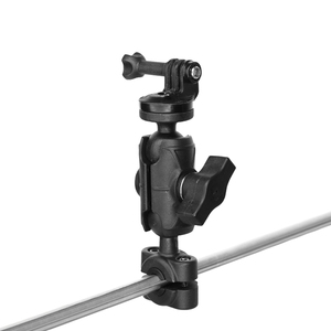 Support de fixation compact pour caméra d'action de 1 pouce avec diamètre de 0,31 à 0,55 pouces pour rétroviseurs de scooter, appuie-têtes de véhicule, compatible avec les supports Ram - Product Image 1