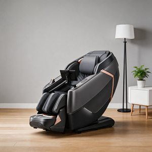Body air Bag <b>Wrapped</b> Large Screen Controlled Waist <b>and</b> Back <b>Heating</b> AI Intelligent Voice Bluetooth Music Massage Chair - Product Image 1