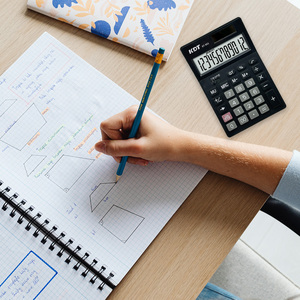 Bàn nóng Tài Chính máy tính với các nút cơ khí 12 chữ số lớn LCD hiển thị nút lớn máy tính cho văn phòng nhà trường - Product Image 6