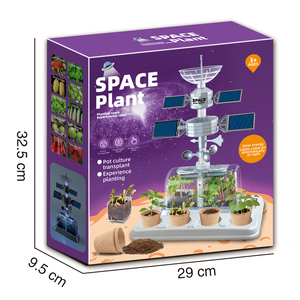 Kit de culture scientifique en plastique vert pour enfants HSD, jouets éducatifs pour la culture des plantes, âges 4-14 ans, 29x9.5x32.5CM - Product Image 5