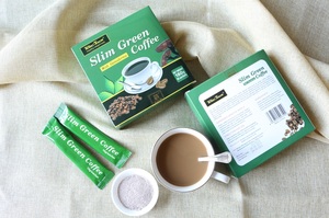 İnce yeşil kahve doğal otlar sağlıklı diyet kontrol tozu anında yeşil kahve kilo kaybı ürünleri ISO HACCP GMP fabrika - Product Image 4