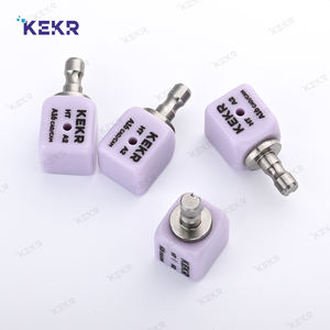 Materiali CAD/CAM Simili a KEKR, Ceramica al Disilicato di Litio A16 HT LT per Impianti Dentali, Blocco di Vetro con Foro - Product Image 3