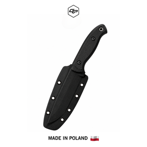 Couteau à lame fixe artisanal en acier O2 pour la chasse, le combat et le camping, avec fourreau Kydex, fabrication DIY OEM - Product Image 2