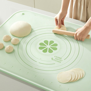 Living Artist Kitchen Silicone Dough <b>Mat</b> 80x58cm <b>Large</b> Baking Kneading Pad For Bun Dumpling Making - Product Image 1