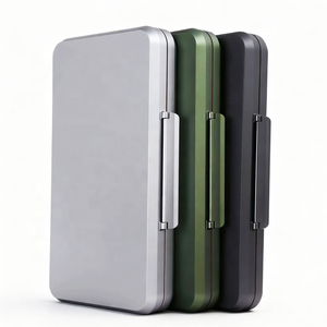 Estuche de Viaje para Cigarros Ligero y Portátil, Humidor de Cigarros de Aleación de Aluminio, Caja Humectante, Mecanizado CNC, Diseño Personalizado - Product Image 1