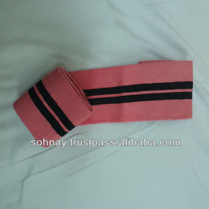 Customized Logo Integrated Gym Trainer Power <b>Bags</b> Strong Elasticated <b>Wrist</b> Wraps for Weight Lifting Gym Use - Product Image 1