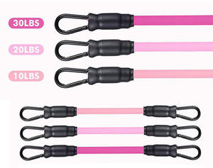 Bande de Résistance pour Cheville à Haute Compression avec Manchettes pour Entraînement de Force en Salle de Sport - Product Image 6