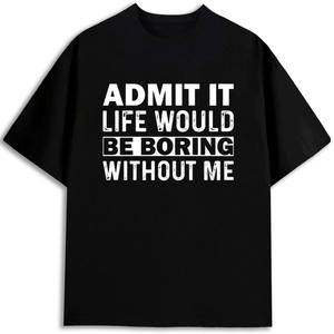 Camiseta de Hombre 100% Algodón, Corte Regular, 180 g/m², Manga Corta, Estampada con Diseño, Disponible en Stock en EE. UU. - Product Image 1