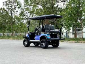 Voiturette <span class=keywords><strong>de</strong></span> golf électrique et buggy <span class=keywords><strong>de</strong></span> chasse robuste au design vintage, certifiée CE, vitesse <span class=keywords><strong>de</strong></span> 30 km/h, autonomie <span class=keywords><strong>de</strong></span> 90 km, batterie au plomb-acide - Product Image 3