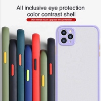 Coque de téléphone givrée translucide 2022, accessoires pour iPhone XS XR 14, étui mat pour iPhone 14 13 Pro Max