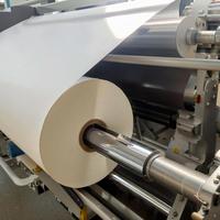 Kertas Transfer sublimasi Inkjet kelas tertinggi gulungan Jumbo Kertas Transfer 98% cepat kering kertas putih untuk pakaian gelap terang