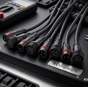 ขั้วต่อสายเคเบิลกันน้ำ 2 พิน 3 พิน IP67 สำหรับใช้งานกลางแจ้ง - Product Image 3