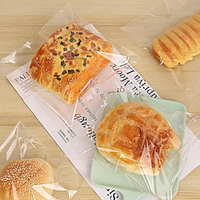 Sacs en cellophane transparents refermables en gros avec fermeture autocollante pour emballage cadeau, boulangerie, confiserie, maison et magasin