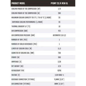 Dispenser di Birra Lindr Pygmy 25/K - Product Image 6