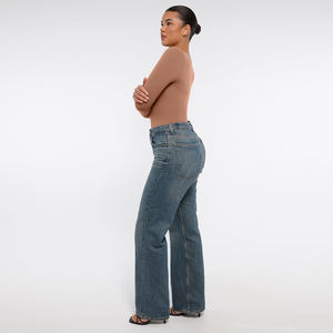 Горячая распродажа: женский боди с V-образным вырезом, поддержкой груди, эффектом лифтинга ягодиц, длинными рукавами, из спандекса, для повседневной носки - Product Image 6