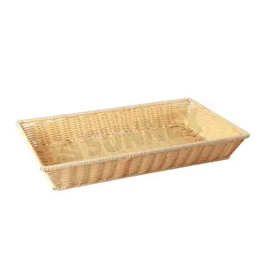 Sunnex Rechthoek Pp Rotan Mand/Rotan Brood Mand/Rotan Bestek Mand