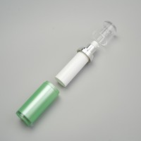 Flacon pompe sans air personnalisé en PP de 15 ml, 30 ml, 50 ml pour sérum de soin de la peau, idéal pour les soins personnels et cosmétiques