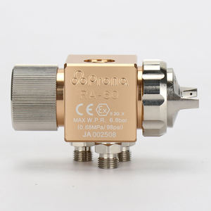 Pistolet de pulvérisation automatique pneumatique en acier inoxydable <span class=keywords><strong>Prona</strong></span> RA-60 RA-80 RAL-60 RAL-80, débit 190 ml/min, buses 0,8-1,8 mm, OEM - Product Image 4