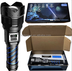 <span class=keywords><strong>Linterna</strong></span> <span class=keywords><strong>de</strong></span> alta potencia <span class=keywords><strong>de</strong></span> 4000 lúmenes, 60W, 1KM, láser blanco, función <span class=keywords><strong>de</strong></span> Banco <span class=keywords><strong>de</strong></span> energía con zoom, luces <span class=keywords><strong>de</strong></span> antorcha recargables - Product Image 1