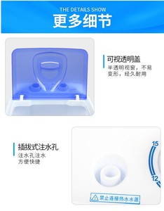 Semi-Automatic Washing Machine New Condition Household Plastic Cover Smart Top-Load Laundry Drying Compact Design of Small Washi - Product Image 4