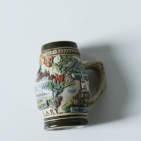 Mini chope à bière en céramique Souvenir de la hongrie, Collections de pierres à bière bon marché
