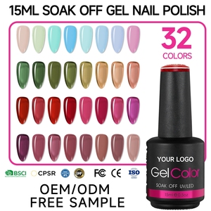 ยาทาเล็บเจลแบบพรีเมียม 15 มล. เคลือบสีสม่ำเสมอ ใช้ได้กับเบสโค้ทและท็อปโค้ท ผลิตจากโรงงานระดับโลก ส่งออกจำนวนมาก ยาทาเล็บเจลยูวี - Product Image 1